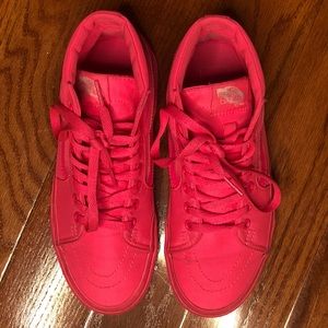 Hot Pink Vans